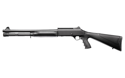 The Four Peaks Aska Arms S4 12 gauge semi-automatic shotgun is designed for shooters who demand speed, reliability, and rugged performance. Featuring an 18.5-inch barrel and 3-inch chamber, it delivers fast cycling, smooth recoil management, and consistent operation across a wide range of loads. Its compact tactical profile makes it ideal for home defense, duty applications, training, and range shooting. Built with durable materials and a sleek black finish, the S4 provides dependable firepower in a versatile platform. Customers searching for tactical semi-auto shotguns, home defense 12 gauge shotguns, or fast-cycling defensive firearms will find the Aska Arms S4 an outstanding choice. Available online or in store at Sturgis Guns in Sturgis, SD.