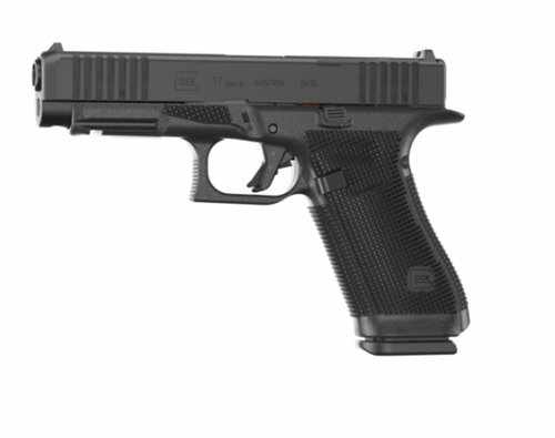 GLOCK LE G17 GEN6 9MM GNS OPTICS READY SYSTEM - P61750702, The Glock G17 Gen6 9mm pistol features an optics ready system and Glock Night Sights (GNS) for enhanced low-light performance. Built for duty, defense, and range use, it delivers legendary Glock reliability, durability, and accuracy. Available online or in store at Sturgis Guns in Sturgis, SD.