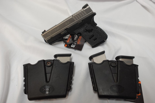 Springfield Armory XDS 3.3" 45 ACP 4 - 5 RND Magazines / 2 Magazine Holders, Springfield Armory XD-S 3.3-inch .45 ACP pistol bundle provides reliable concealed carry performance with included factory magazines and magazine holders. Designed for defensive carry, it offers compact size, dependable function, and strong stopping power, making it ideal for personal protection, concealed carry, and everyday defensive firearm use.