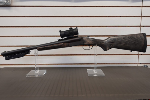 The Stoeger Double Defense coach gun is a 12 gauge side-by-side shotgun featuring 20 inch barrels and a 3 inch chamber. Designed for compact handling and reliability, this shotgun is ideal for home defense and range use. Its traditional double barrel design provides simplicity and dependable performance, making it a practical option for shooters seeking a straightforward shotgun platform.