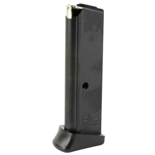 Walther PPK/S .380 ACP 7-Round Magazine with Finger Rest - 2246030, Walther PPK S magazine finger rest, Walther 380 ACP 7 round mag, PPK S extended grip magazine, Walther factory pistol magazine, Walther magazine close up, 380 ACP handgun magazine, Walther PPK S accessory