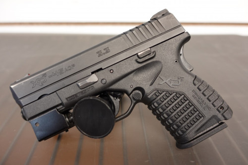 Springfield Armory XD-S 3.3 45 ACP WITH CASE 1 MAG, LASER SIGHT, Springfield XD-S 45 ACP, Springfield XDS 3.3, XD-S 45 pistol, Springfield concealed carry pistol, XDS single stack 45, laser sight pistol, Springfield Armory XD-S, compact 45 ACP handgun, 706397913809