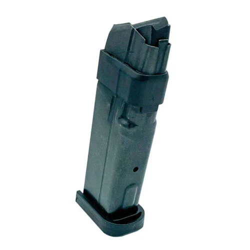 PROMAG GLOCK 48/43X 9MM 15RD Magazine - GLKA19, ProMag GLKA19 15-round magazine for Glock 43X and Glock 48 pistols. Durable steel construction, increased capacity, and reliable feeding performance. UPC: 708279015229.