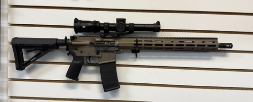 CMMG MK4 5.56 NATO Rifle features a 16.1-inch barrel, adjustable stock, and includes a Vortex Venom 1-6x24 LPVO with illuminated AR-BDC3 reticle. Built for dependable performance in recreational shooting, competition, and hunting where lawful.