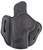 1791 Gunleather BH2.4S Leather OWB Holster Left 2.4S, Black - ORBH24SSBLL