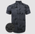RETRO RIFLE PALM GRAY BUTTON DOWN