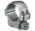 Ruger Scope Ring 1" Low Stainless - 90281, Ruger 1 inch low scope rings stainless, Ruger 90281 rings, stainless rifle scope rings Ruger, Ruger optics mounting rings, 1 inch tube scope rings low, Ruger rings close up, hunting rifle scope rings