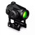 Vortex Crossfire green dot sight, 2 MOA green reflex optic, Vortex 1x21 optic, pistol green dot optic Vortex, rifle optic green dot, Vortex Crossfire close up, reflex sight mounted firearm