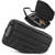 Casematix Locking Pistol Case Fits Small to Large 9mm Pistols with Room For Extra Clips and Attachments