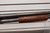 1901 WINCHESTER MODEL 1897 12 GA 2 3/4" SHOTGUN FULL CHOKE 27", Winchester Model 1897 1901 shotgun, antique Winchester pump 12 gauge, Model 97 side view 27 inch barrel, vintage Winchester shotgun wood stock, classic pump shotgun close up, early Winchester firearm