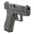 The Glock 43X MOS combines Glock's popular Slimline design with optics-ready capability and increased magazine capacity. Chambered in 9mm, this compact pistol features a 3.39-inch barrel, Glock's Modular Optic System (MOS), and an integrated accessory rail, making it an outstanding choice for concealed carry and personal defense.
