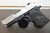 SIG Sauer P938, SIG P938 Two Tone, P938 Black Rubber Grip, SIG 798681539208, micro compact 9mm pistol, SAO concealed carry pistol, SIGLITE night sights, stainless SIG pistol, P938 9mm, SIG Sauer handgun
