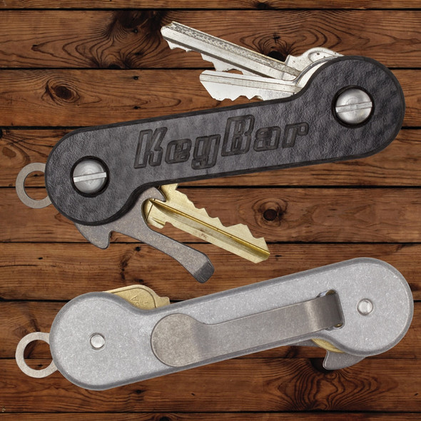 KEY-BAR Preamble Titanium Premium Pocket Key Holder/Organizer