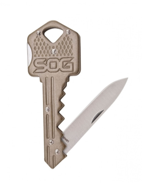 SOG - Key Knife - Brass - Outdoor Stockroom