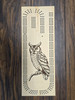 Owl Cribbage Board