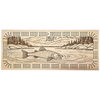 Fish Swimming in a River Cribbage Board