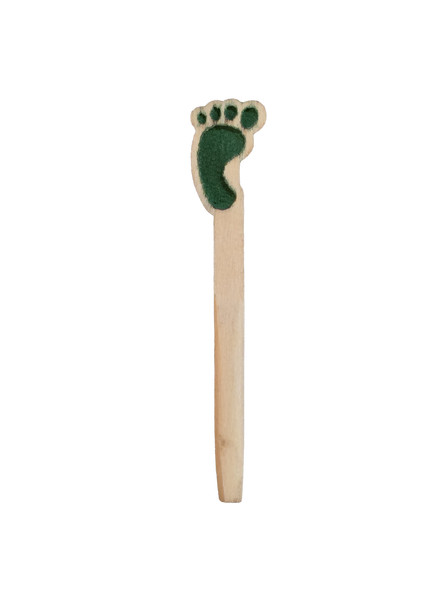 Footprint shaped Cribbage Board Peg