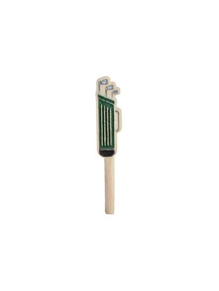 Golf Clubs shaped Cribbage Board Peg.