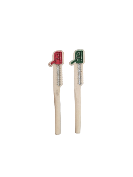 Hedge Trimmer Cribbage Board Pegs