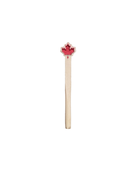 Maple Leaf Cribbage Board Pegs