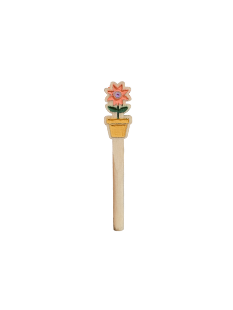 Flower Pot shaped Cribbage Board Peg.