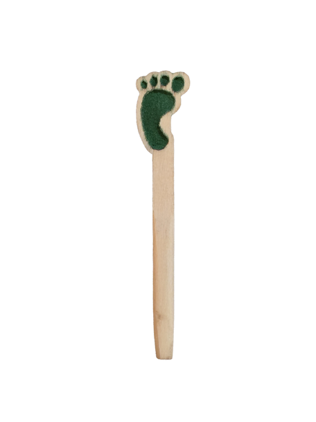 Footprint shaped Cribbage Board Peg