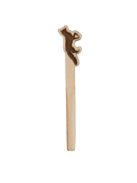 Fox shaped Cribbage Board Peg
