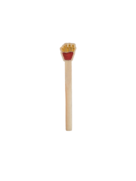 French Fries shaped Cribbage Board Peg