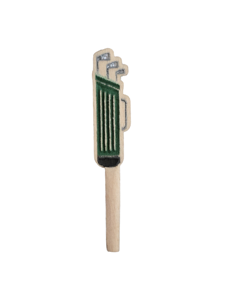 Golf Clubs shaped Cribbage Board Peg.