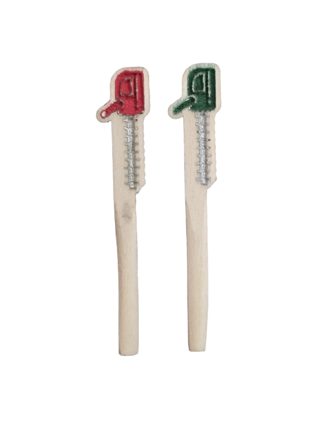 Hedge Trimmer Cribbage Board Pegs