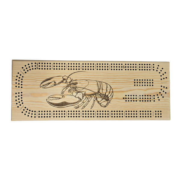Lobster Cribbage Board