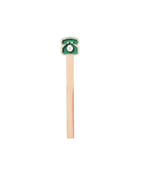 Telephone shaped Cribbage Board Peg.