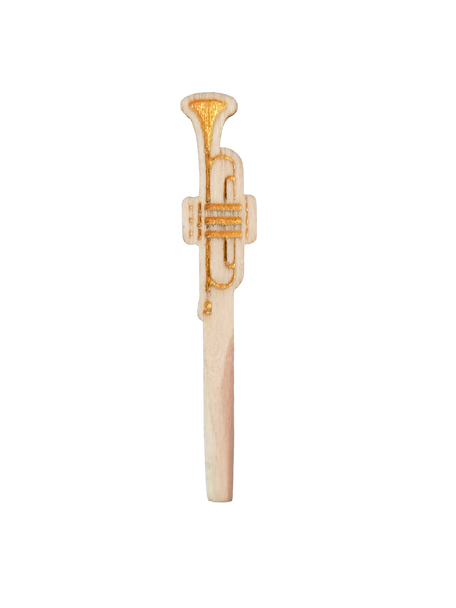 Trumpet shaped Cribbage Board Peg.