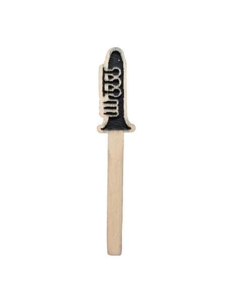 Clarinet Cribbage Board Pegs