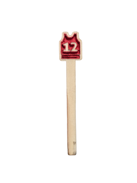Basketball Jersey shaped Cribbage Board Peg