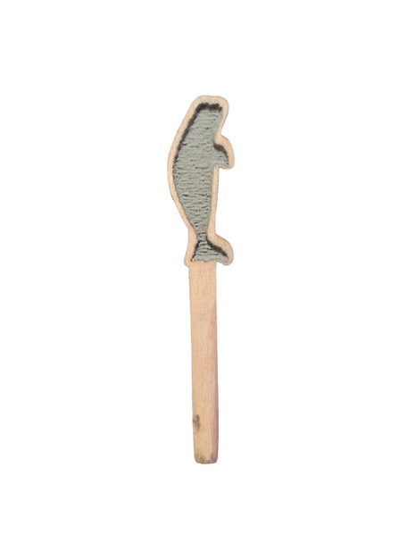 Beluga Whale Cribbage Board Pegs