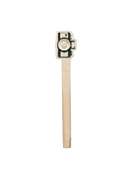 Camera shaped Cribbage Board Peg