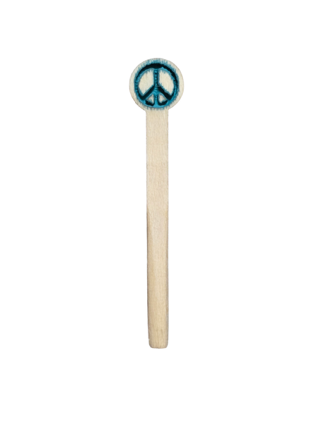 Peace Sign Cribbage Board Pegs