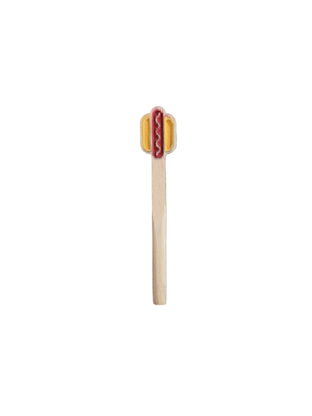 Hot Dog Cribbage Board Pegs