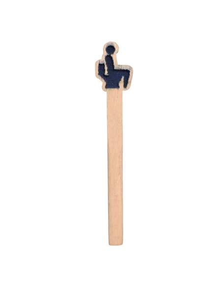 Man on Toilet shaped Cribbage Board Peg.