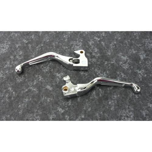 Bikers Choice 04-13 XL Chrome Slotted Lever Set - 482717 User 1