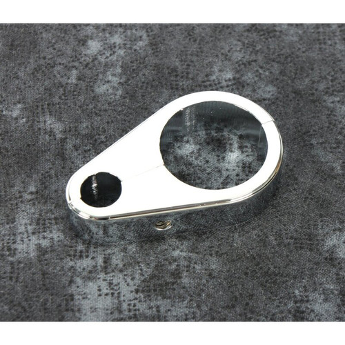 Bikers Choice 1 1/8 Inch Chrome Plain Clutch Cable Clamp - 489799 User 1