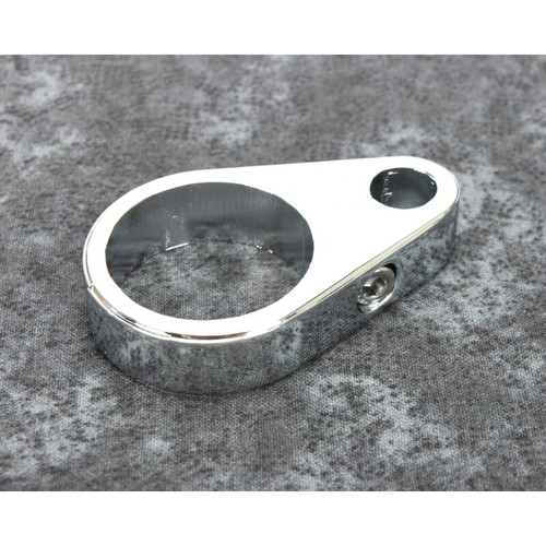 Bikers Choice 1 1/4 Inch Chrome Plain Clutch Cable Clamp - 489800 User 1