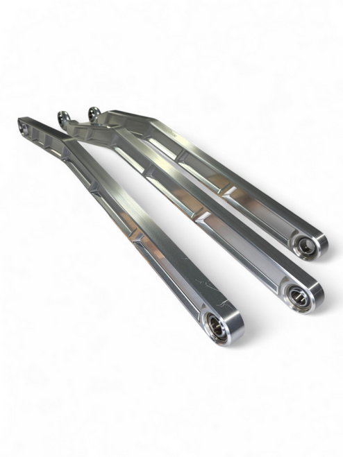 Elektric Offroad 2017+ Can Am Maverick X3 Volt Billet Radius Rods Anodized Clear (RS 72In Model) - SUS210001-C Photo - Primary