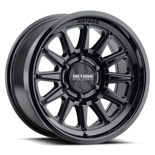 Method MR323 - 17x8.5 / 6x5.5 / ET 25 / 106.25 CB - Gloss Black - MR323785601325 Photo - Primary