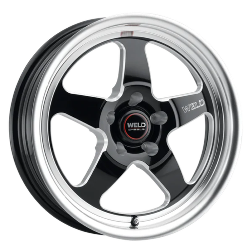 Weld S155 17x10 Ventura Drag 5x120 ET42 BS7.25 Gloss BLK MIL DIA 78.1 - S15570022P42 Photo - Primary
