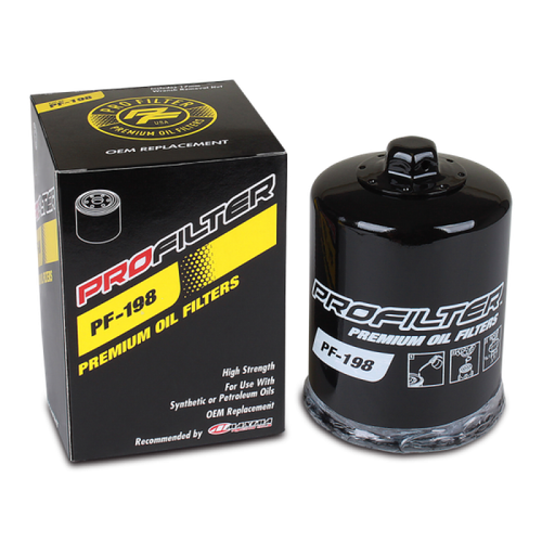 ProFilter Polaris/Victory Spin-On Black Various Performance Oil Filter - PF-198 Photo - Primary
