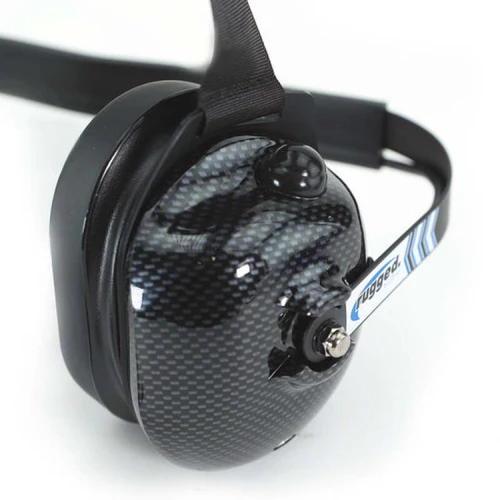 Rugged Radios H41 Behind the Head (BTH) Headset for 2-Way Radios - Carbon Fiber - H41-CF-V2 Photo - Primary