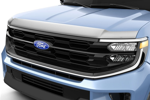 Husky Liners 2025 Ford Expedition Aeroskin Hood Protector - Chrome - 2892231 Photo - Primary