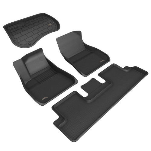 3D MAXpider 17-19 Tesla Model 3 Kagu Black Full Set Front CARGO LINER (SMOOTH BASIN) - L1TL00401509 Photo - Primary